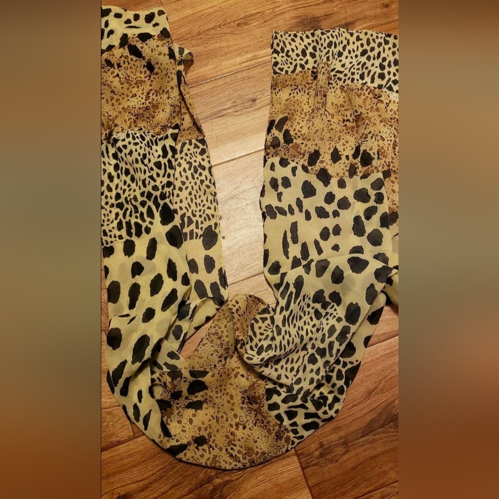 Leopard Print Scarf